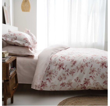 Σεντόνια Υπέρδιπλα Βαμβακοσατέν (Σετ) Vesta Rebecca 2