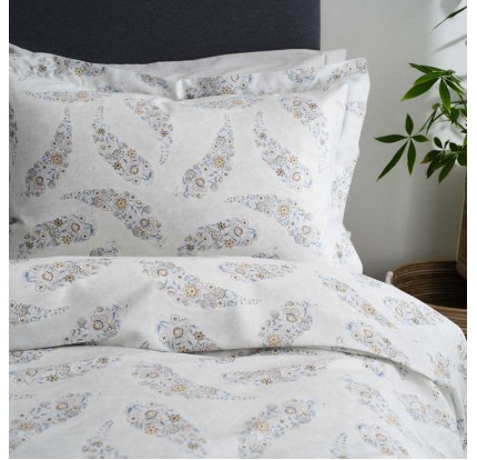 Σεντόνια Υπέρδιπλα Βαμβακοσατέν (Σετ) Vesta Karen 1