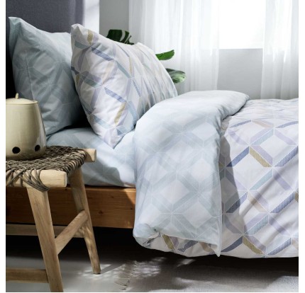 Σεντόνια Υπέρδιπλα (Σετ) Vesta Rombi 2