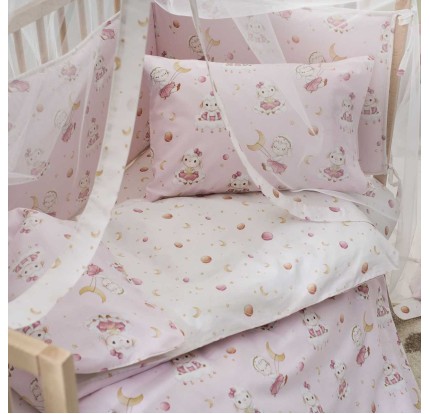 Παπλωματοθήκη Κούνιας (Σετ) Vesta Lambi