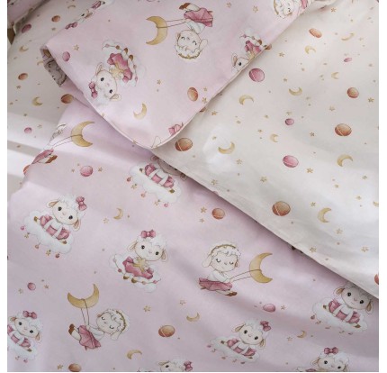 Σεντόνια Λίκνου (Σετ) Vesta Lambi