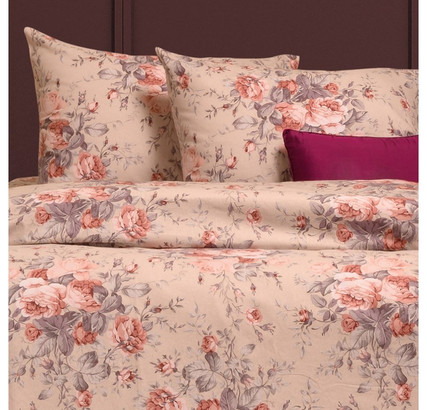 Σεντόνια Μονά (Σετ) Φανελένια Melinen Peonia Rose Σεντόνια Μονά (Σετ) Φανελένια Melinen Peonia Rose