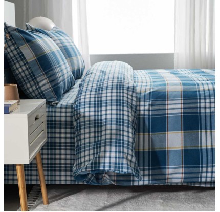 Σεντόνια Μονά (Σετ) Φανελένια Vesta Oslo 2