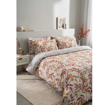 Παπλωματοθήκη Υπέρδιπλη (Σετ) Φανελένια Vesta Aspa 1