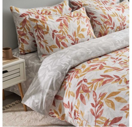 Σεντόνια Μονά (Σετ) με Λάστιχο Φανελένια Vesta Aspa 1