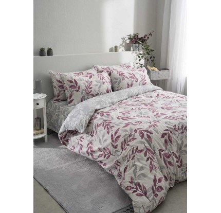 Παπλωματοθήκη Υπέρδιπλη (Σετ) Φανελένια Vesta Aspa 2