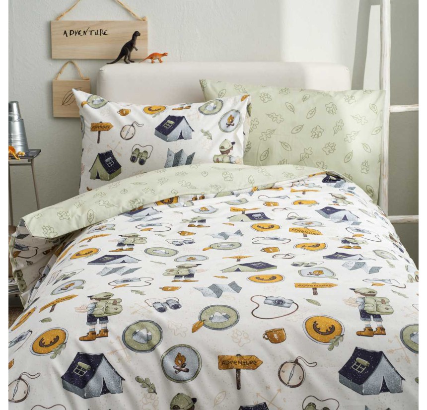 Παπλωματοθήκη Μονή (Σετ) Vesta Tommy