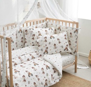 Παπλωματοθήκη Κούνιας (Σετ) Vesta Pinocchio