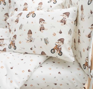 Παπλωματοθήκη Κούνιας (Σετ) Vesta Pinocchio