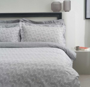 Σεντόνια Υπέρδιπλα Βαμβακοσατέν (Σετ) Vesta Geneva 1