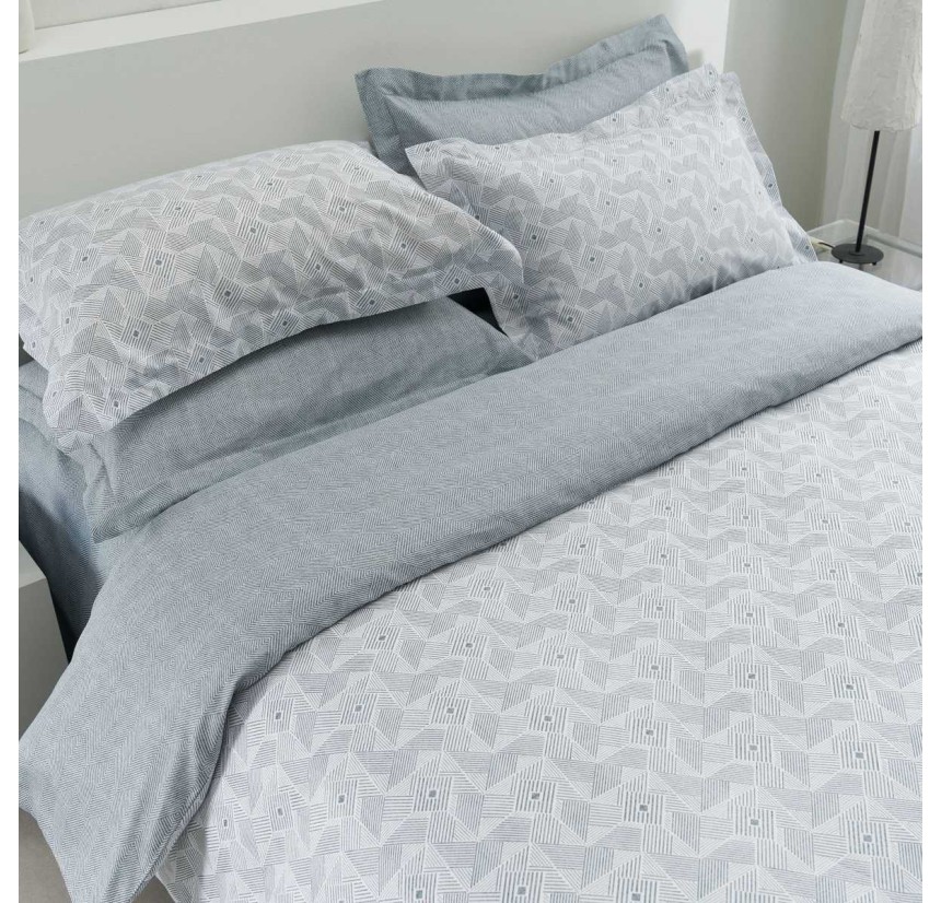 Σεντόνια Υπέρδιπλα Βαμβακοσατέν (Σετ) Vesta Geneva 2