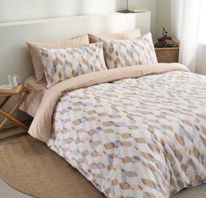 Παπλωματοθήκη Διπλή (Σετ) Vesta Prato 1