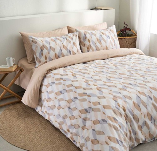 Παπλωματοθήκη Υπέρδιπλη (Σετ) Vesta Prato 1