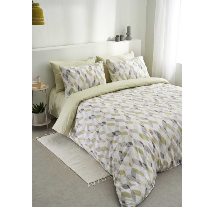 Παπλωματοθήκη Διπλή (Σετ) Vesta Prato 2