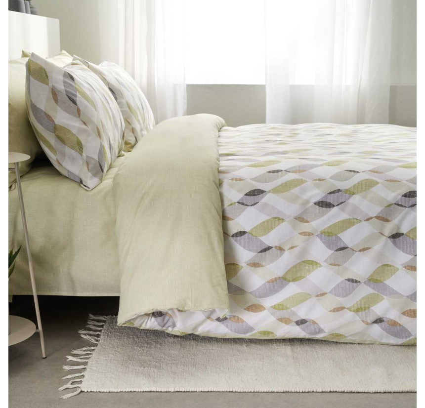 Παπλωματοθήκη Διπλή (Σετ) Vesta Prato 2