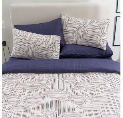 Παπλωματοθήκη Υπέρδιπλη (Σετ) Vesta Lorena 1