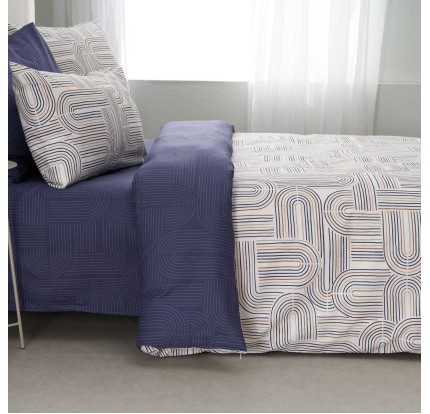 Σεντόνια Μονά (Σετ) με Λάστιχο Vesta Lorena 1