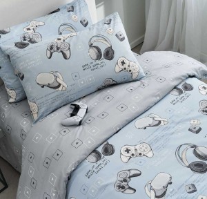 Παπλωματοθήκη Μονή (Σετ) Vesta Game