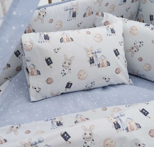 Παπλωματοθήκη Κούνιας (Σετ) Vesta Astra