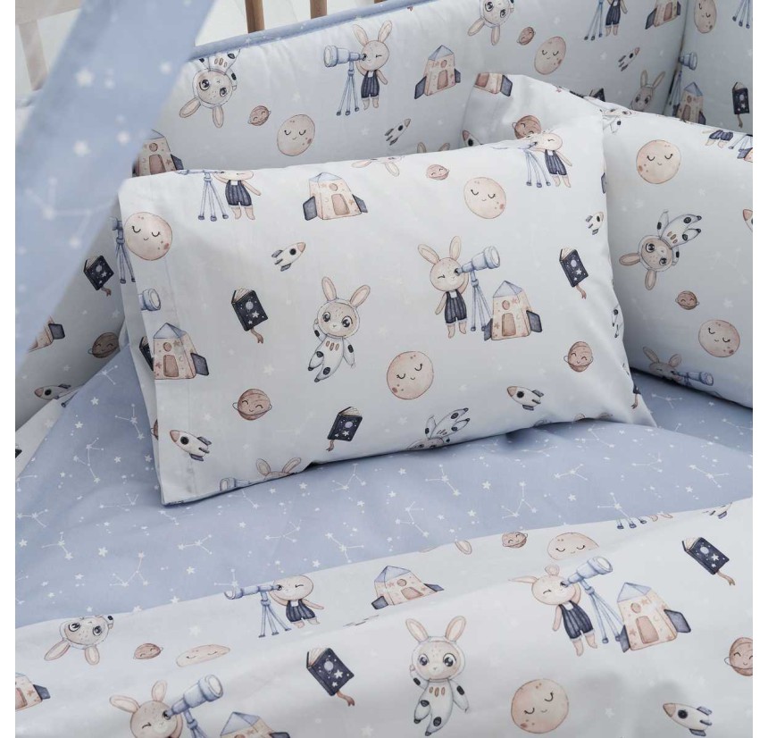 Παπλωματοθήκη Κούνιας (Σετ) Vesta Astra