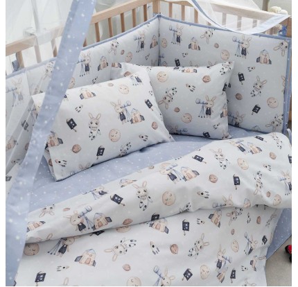 Παπλωματοθήκη Κούνιας (Σετ) Vesta Astra