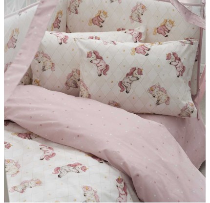 Παπλωματοθήκη Κούνιας (Σετ) Vesta Simona