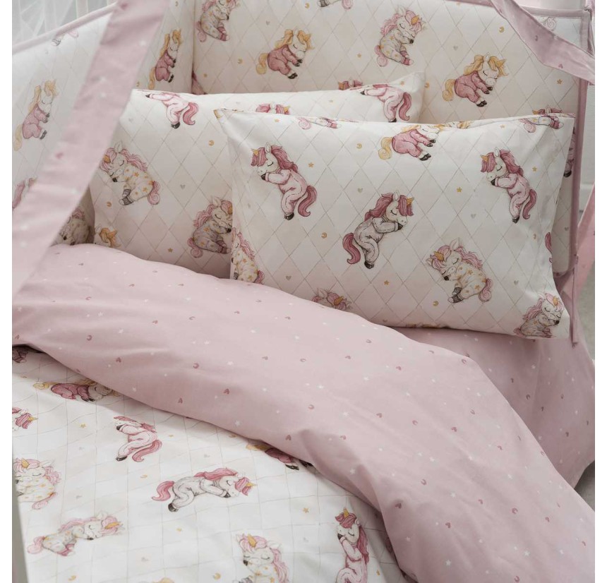 Παπλωματοθήκη Κούνιας (Σετ) Vesta Simona