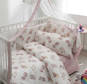 Παπλωματοθήκη Κούνιας (Σετ) Vesta Simona