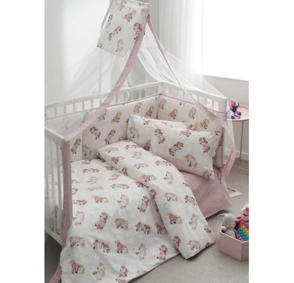 Παπλωματοθήκη Κούνιας (Σετ) Vesta Simona