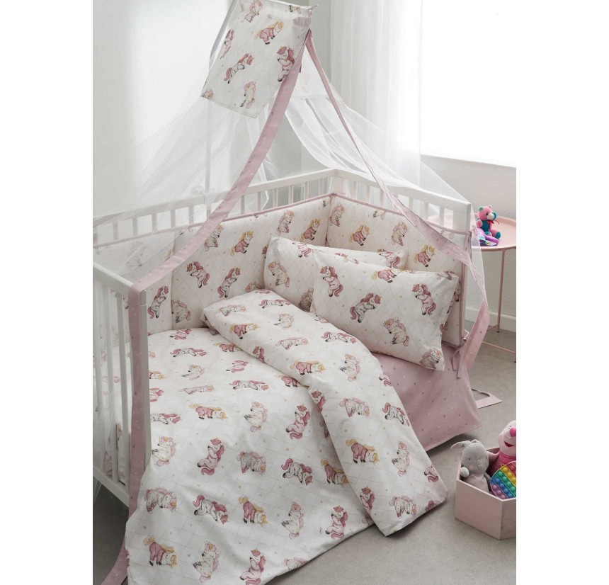 Παπλωματοθήκη Κούνιας (Σετ) Vesta Simona