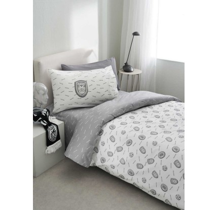 Πάπλωμα Μονό Vesta Kids Paok-02