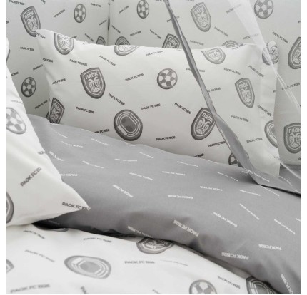 Βρεφική Παπλωματοθήκη (Σετ) Vesta Baby Paok-02