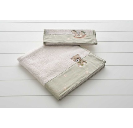Παιδικές Πετσέτες Σετ (2τμχ) Vesta Home Teddy Παιδικές Πετσέτες Σετ (2τμχ) Vesta Home Teddy