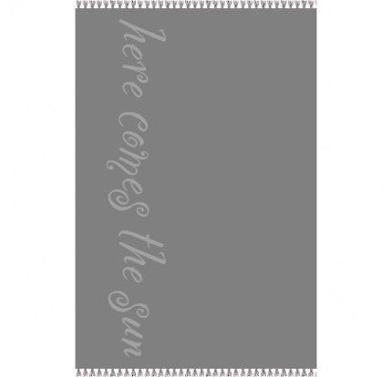 Πετσέτα Θαλάσσης  86x160 Melinen Beatles Dark Grey Πετσέτα Θαλάσσης  86x160 Melinen Beatles Dark Grey