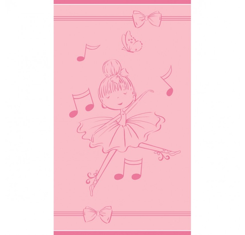 Παιδική Πετσέτα Θαλάσσης 70x 120 Melinen Dancing Pink Παιδική Πετσέτα Θαλάσσης 70x 120 Melinen Dancing Pink