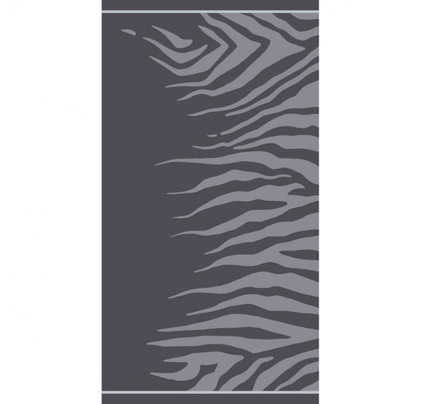 Πετσέτα Θαλάσσης 86x160 Melinen Tiger Dark Grey Πετσέτα Θαλάσσης 86x160 Melinen Tiger Dark Grey