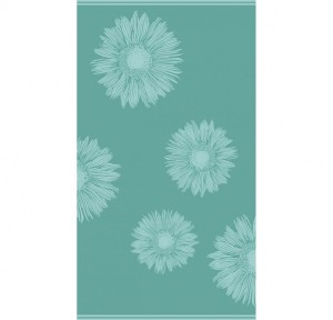 Πετσέτα Θαλάσσης 86x160 Melinen Flower Aqua Πετσέτα Θαλάσσης 86x160 Melinen Flower Aqua