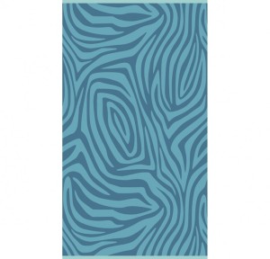 Πετσέτα Θαλάσσης 86x160 Melinen Zebra Blue Πετσέτα Θαλάσσης 86x160 Melinen Zebra Blue
