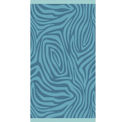 Πετσέτα Θαλάσσης  86x160 Melinen Zebra Blue Πετσέτα Θαλάσσης  86x160 Melinen Zebra Blue