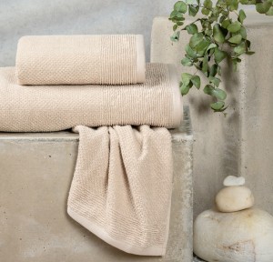 Σετ Πετσέτες 3τμχ Melinen Haus Beige Σετ Πετσέτες 3τμχ Melinen Haus Beige