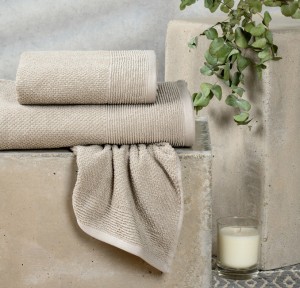 Σετ Πετσέτες 3τμχ Melinen Haus Light Grey