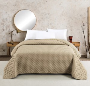 Κουβερλί Μονό Melinen Renzo Beige/ Ecru Κουβερλί Μονό Melinen Renzo Beige/ Ecru
