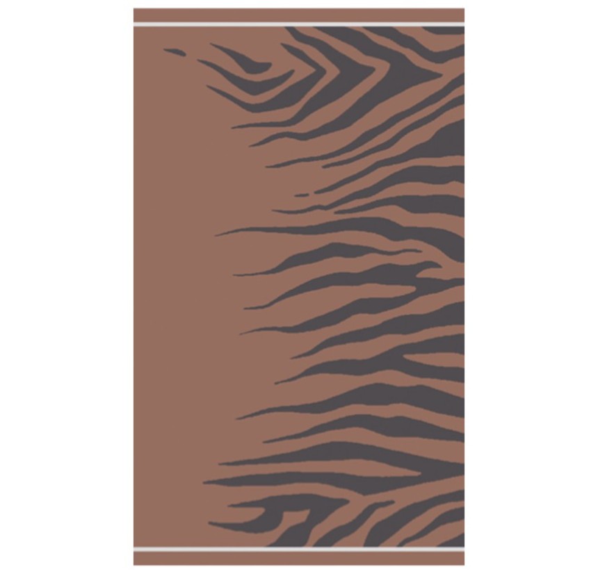 Πετσέτα Θαλάσσης 86x160 Melinen Tiger Brown Πετσέτα Θαλάσσης 86x160 Melinen Tiger Brown