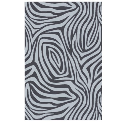 Πετσέτα Θαλάσσης  86x160 Melinen Zebra Dark Grey Πετσέτα Θαλάσσης  86x160 Melinen Zebra Dark Grey