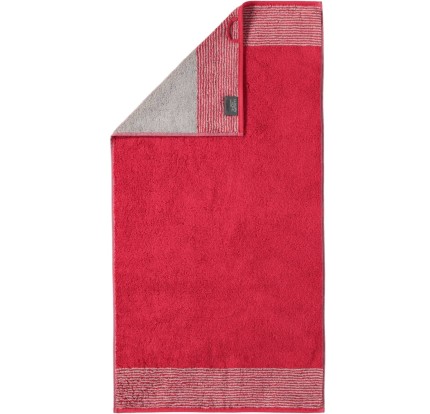 Πετσέτα Προσώπου (50x 100) Cawo 590 Two-Tone Bordeaux Πετσέτα Προσώπου (50x 100) Cawo 590 Two-Tone Bordeaux