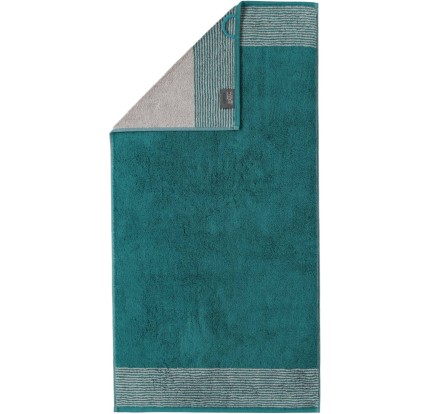 Πετσέτα Προσώπου (50x 100) Cawo 590 Two-Tone Emerald Πετσέτα Προσώπου (50x 100) Cawo 590 Two-Tone Emerald