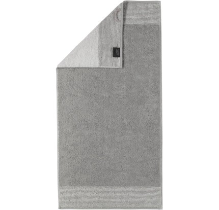 Πετσέτα Προσώπου (50x 100) Cawo 590 Two-Tone Platinum Πετσέτα Προσώπου (50x 100) Cawo 590 Two-Tone Platinum