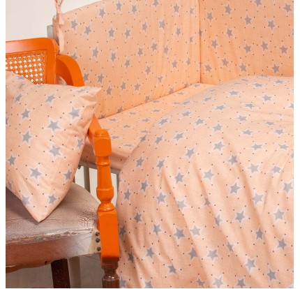Βρεφική Πάνα Αγκαλιάς 85x 85 Melinen Mini Stars Rose Βρεφική Πάνα Αγκαλιάς 85x 85 Melinen Mini Stars Rose
