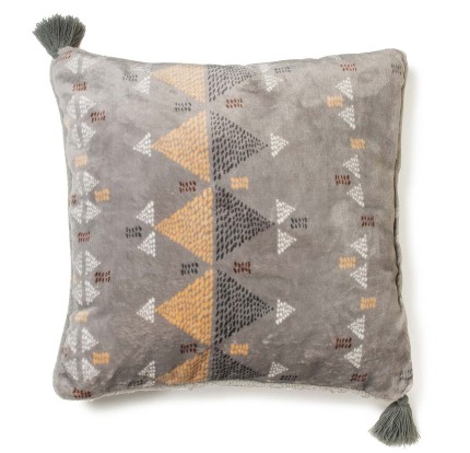 Διακοσμητικό Μαξιλάρι (45x 45) Melinen Wampum Silver Διακοσμητικό Μαξιλάρι (45x 45) Melinen Wampum Silver