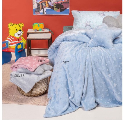 Κουβέρτα Fleece Μονή Melinen Starito Sky Κουβέρτα Fleece Μονή Melinen Starito Sky